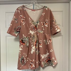 Floral Maternity top